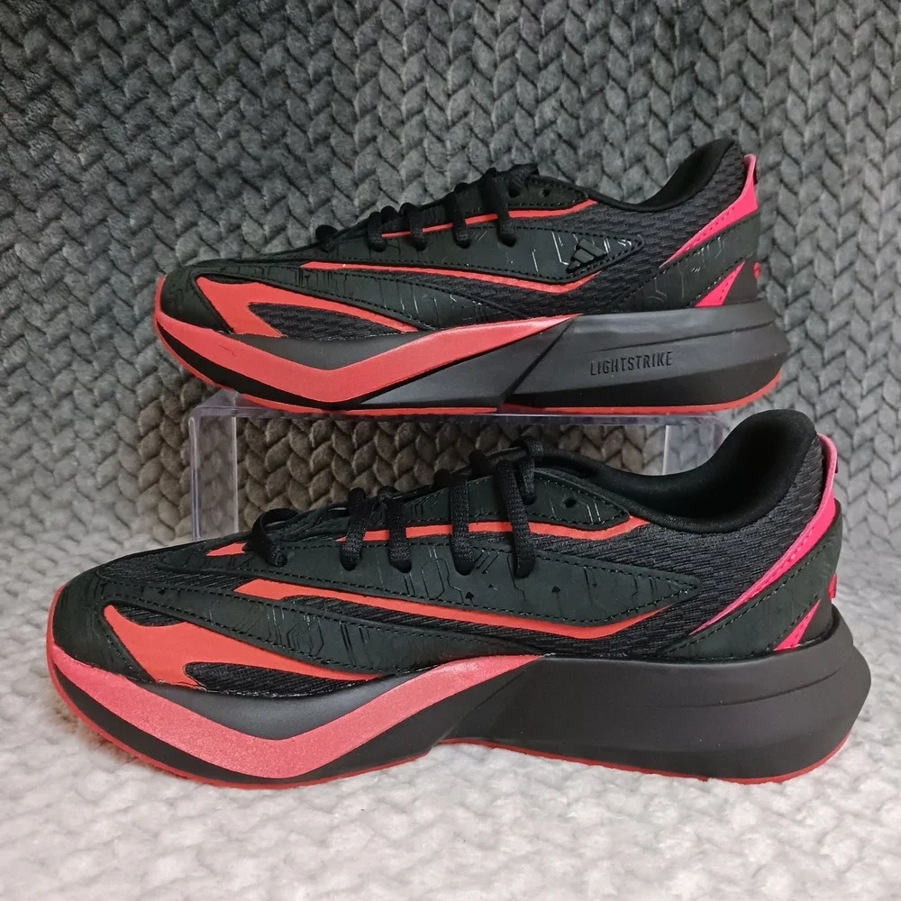 Adidas X Tron Ares Lightblaze Men's Casual Sneakers Shoes Black Red Size 6.5
